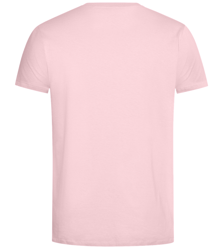 Middle Best Friend Design - Comfort Unisex T-Shirt_CANDY PINK_back