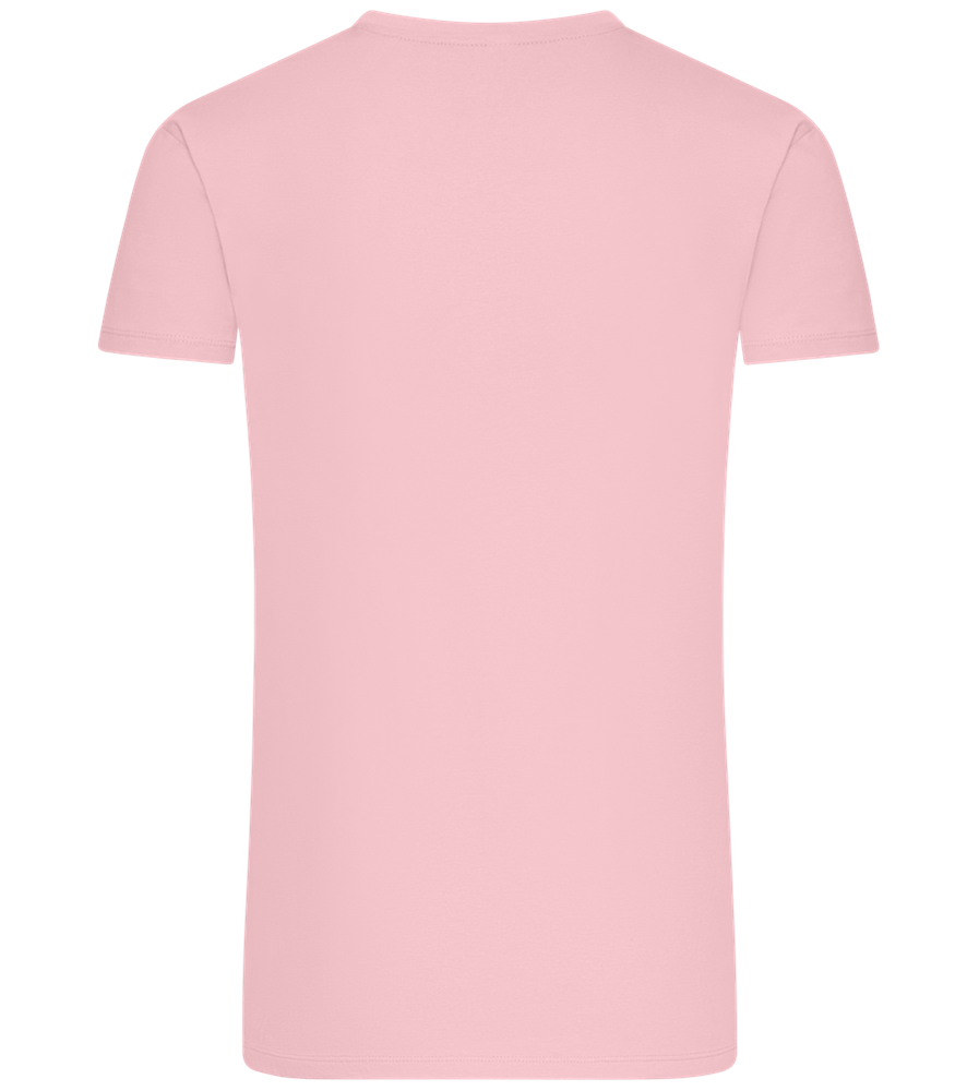 Middle Best Friend Design - Comfort Unisex T-Shirt_CANDY PINK_back