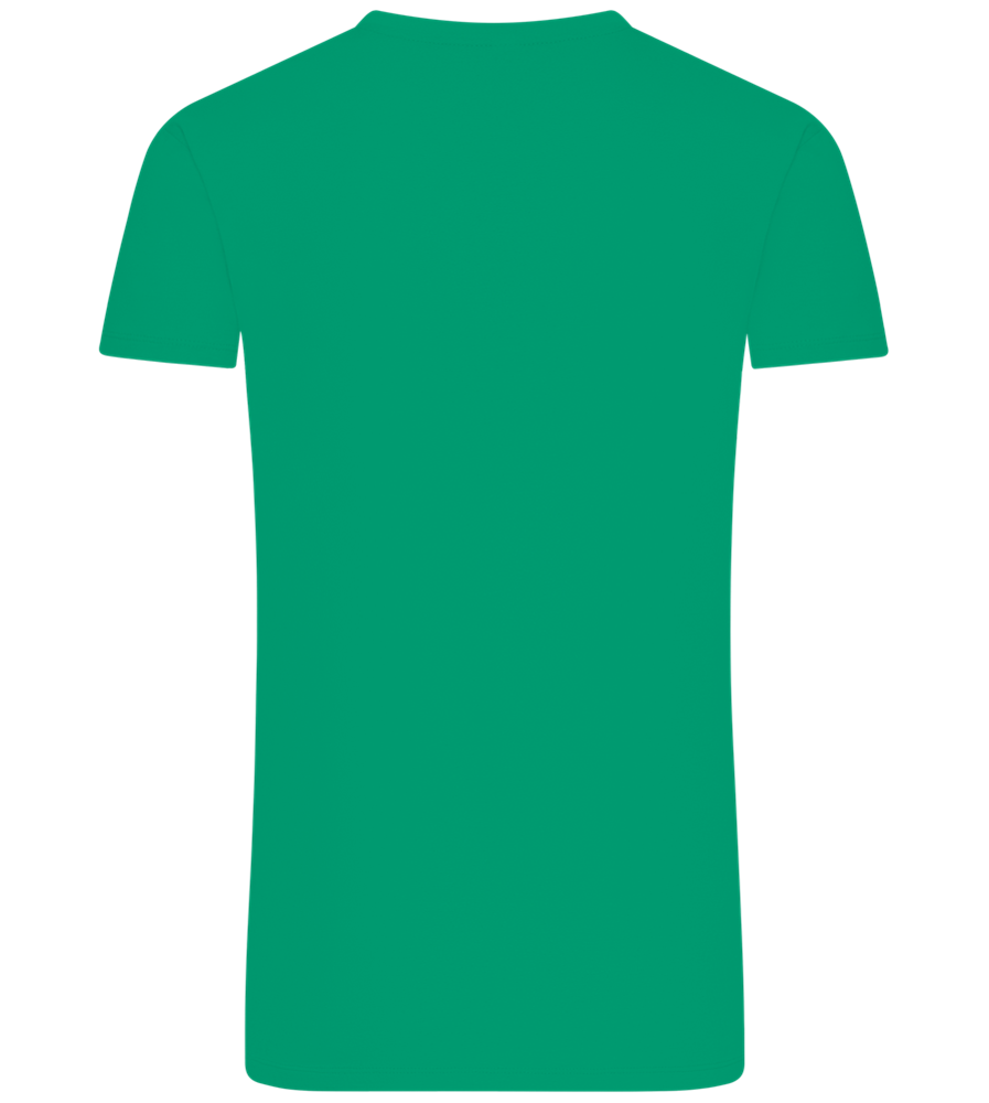 Middle Best Friend Design - Comfort Unisex T-Shirt_SPRING GREEN_back