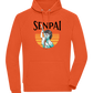 Senpai Sunset Design - Comfort unisex hoodie_BURNT ORANGE_front