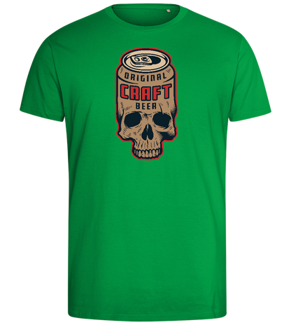 Craft Beer Design - Comfort men's fitted t-shirt_MEADOW GREEN_front