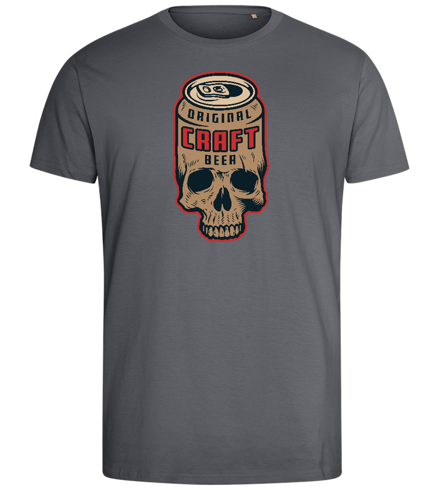 Craft Beer Design - Comfort men's fitted t-shirt_MOUSE GREY_front