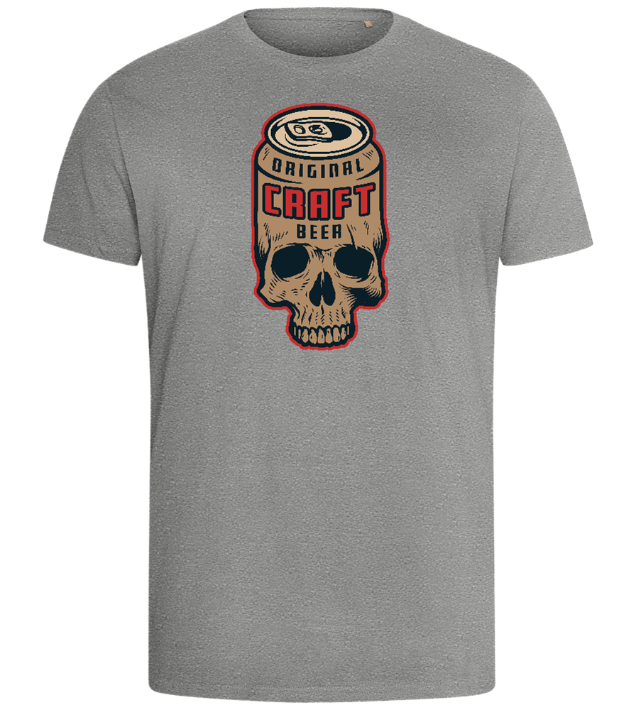 Craft Beer Design - Comfort men's fitted t-shirt_ORION GREY_front