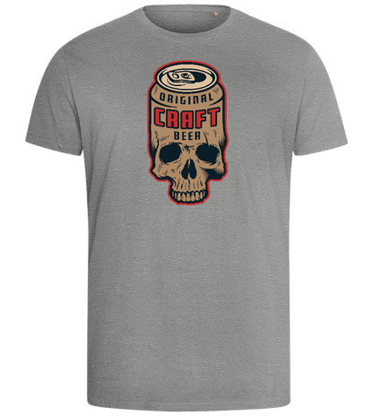 Craft Beer Design - Comfort men's fitted t-shirt_ORION GREY_front