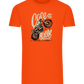 Cafe Racer Custom Design - Comfort men's fitted t-shirt_ORANGE_front