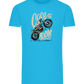 Cafe Racer Custom Design - Comfort men's fitted t-shirt_TURQUOISE_front