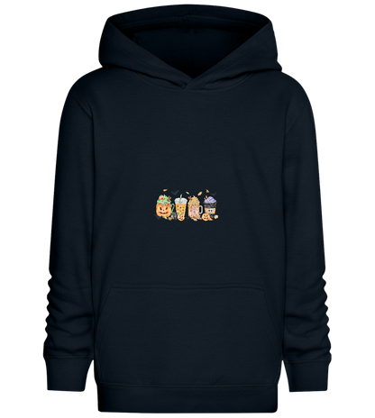 Halloween Drinks Design - Comfort Kids Hoodie_BLACK_front