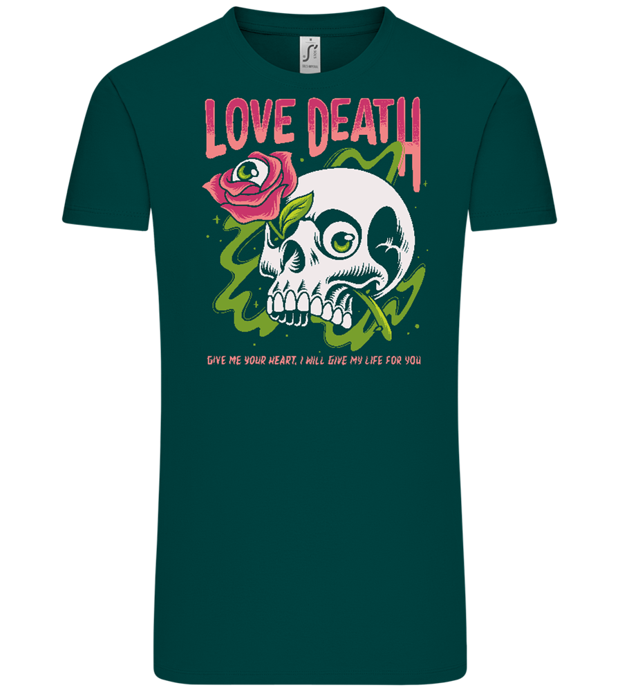 Skull Love Death Design - Comfort Unisex T-Shirt_GREEN EMPIRE_front