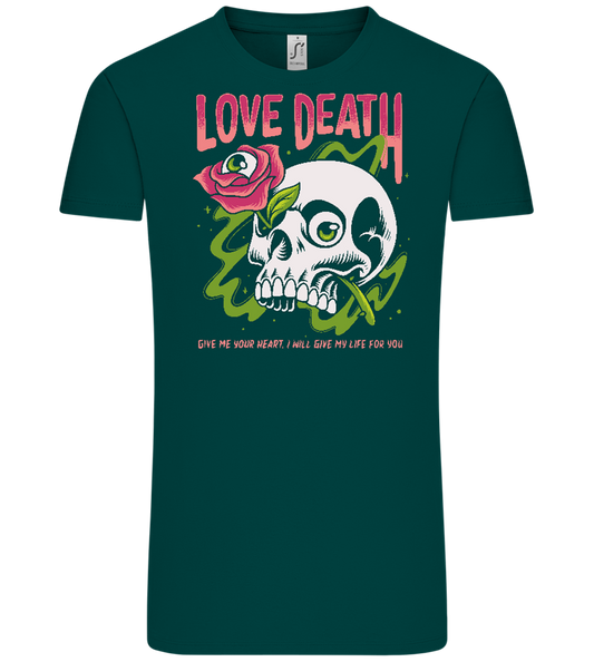 Skull Love Death Design - Comfort Unisex T-Shirt_GREEN EMPIRE_front