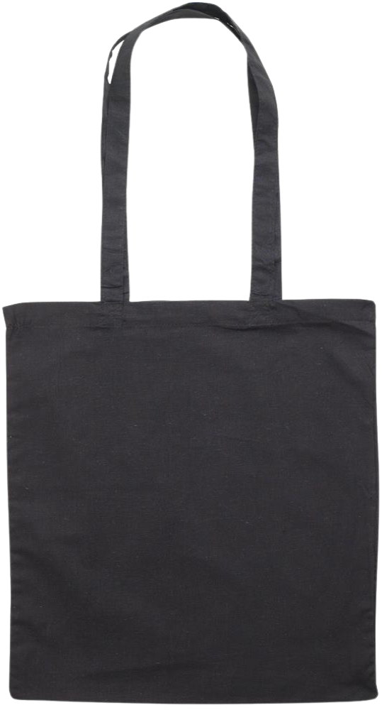 Zodiac Taurus Design - Premium colored cotton tote bag_BLACK_back