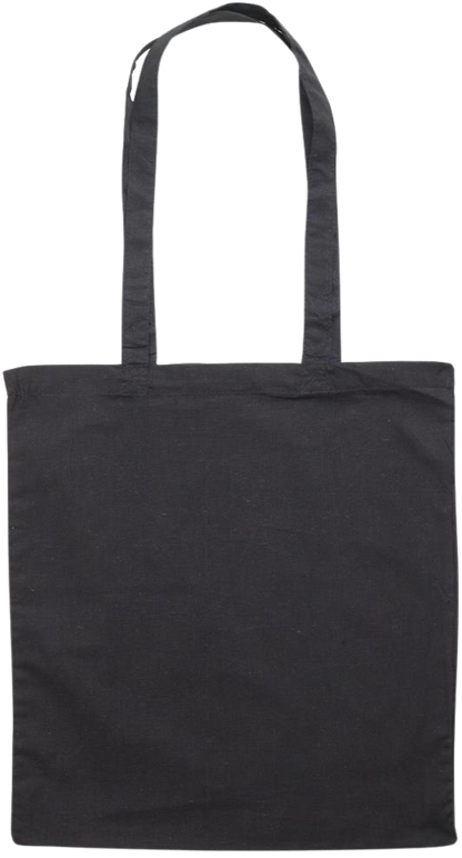 Zodiac Taurus Design - Premium colored cotton tote bag_BLACK_back