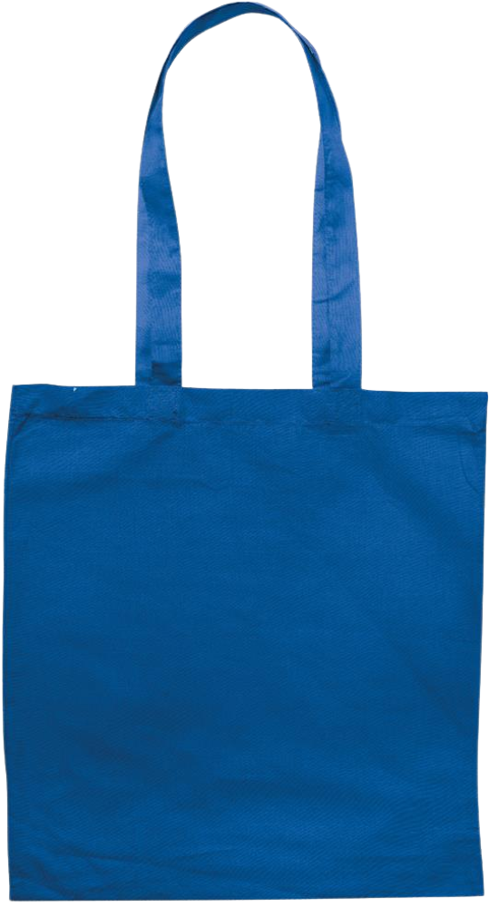 Zodiac Taurus Design - Premium colored cotton tote bag_ROYAL BLUE_back