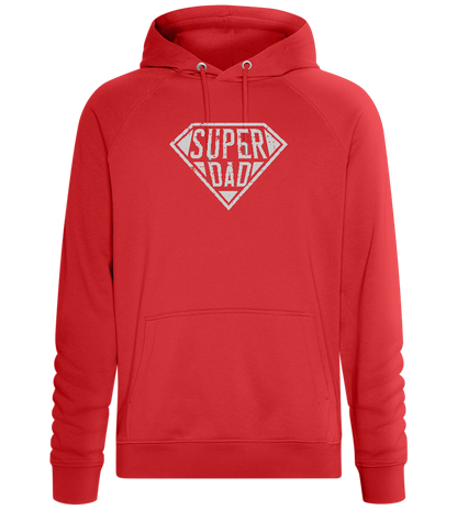 Super Dad 2 Design - Comfort unisex hoodie_RED_front