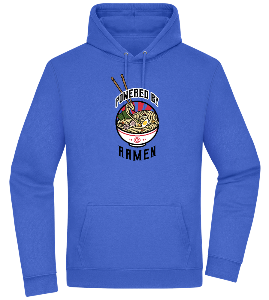 Powered By Design - Premium Essential Unisex Hoodie_ROYAL_front