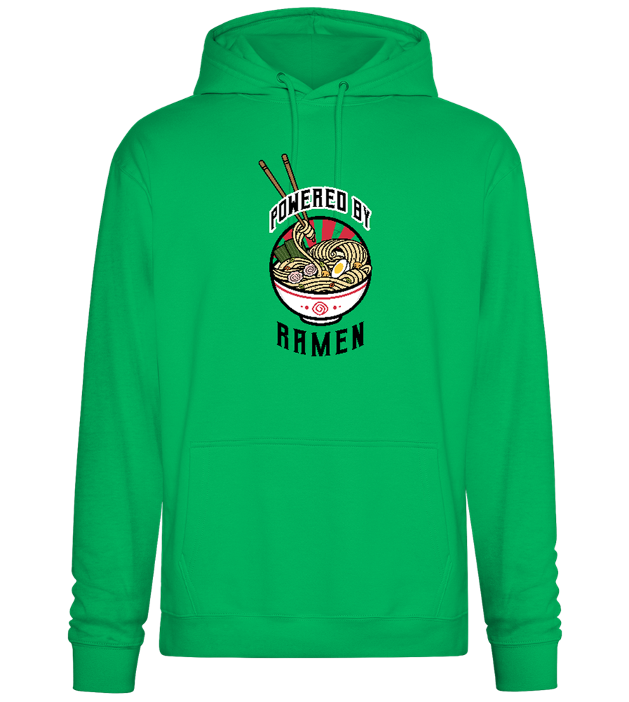 Powered By Design - Premium Essential Unisex Hoodie_SPRING GREEN_front