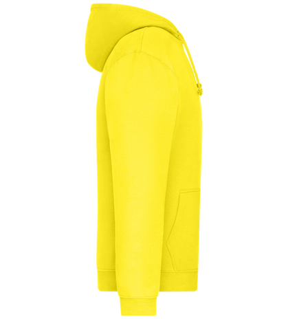 Powered By Design - Premium Essential Unisex Hoodie_YELLOW_right