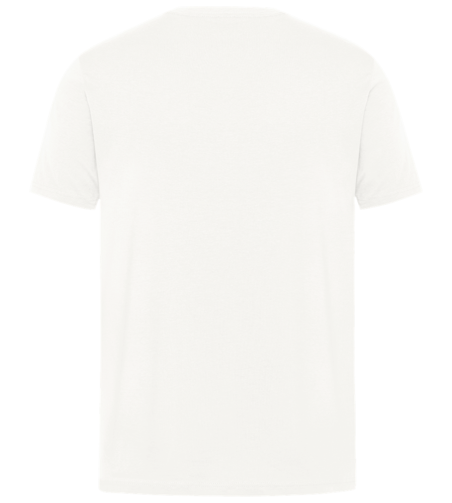 The Perfect Match Design - Premium unisex regular fit t-shirt_ABSOLUTE WHITE_back