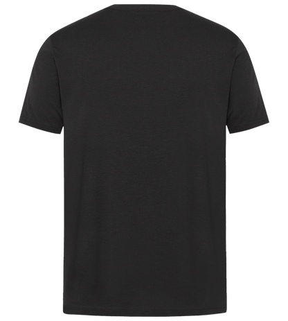 The Perfect Match Design - Premium unisex regular fit t-shirt_DEEP BLACK_back