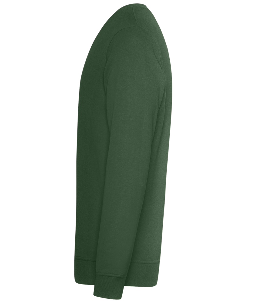 World's Okayest Brother Design - Comfort unisex sweater_GREEN BOTTLE_left