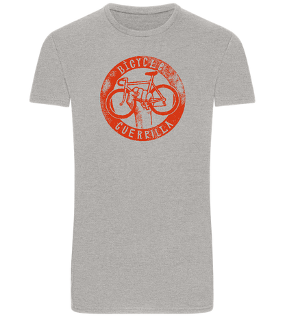 Bicycle Guerrilla Design - Basic Unisex T-Shirt_ORION GREY_front