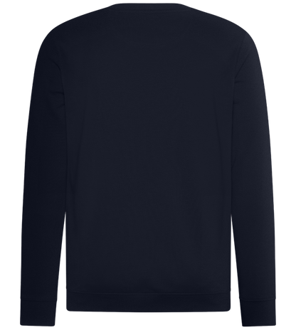 Rainbow Flag Skull Design - Comfort unisex sweater_FRENCH NAVY_back