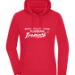 Fluently Ironic Design - Premium women's hoodie_RED_front