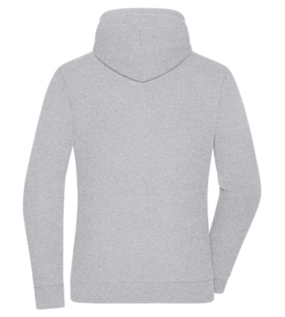 Fluently Ironic Design - Premium women's hoodie_ORION GREY II_back