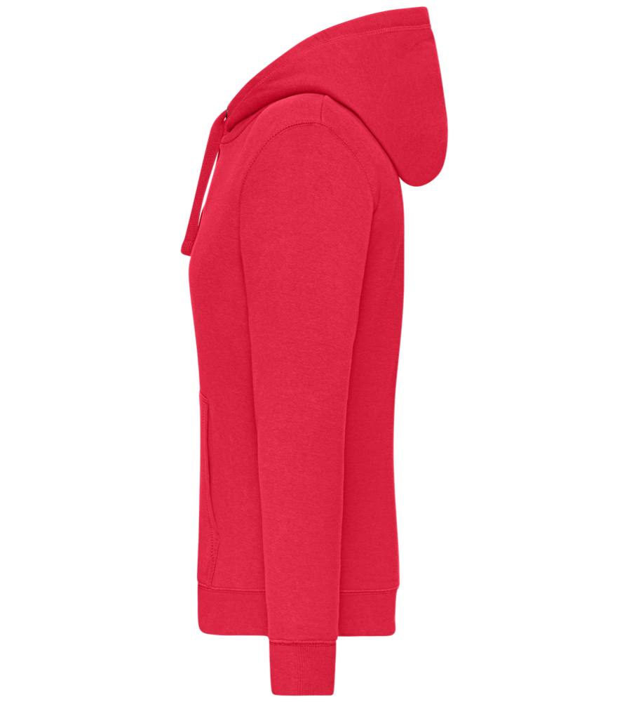 Fluently Ironic Design - Premium women's hoodie_RED_left