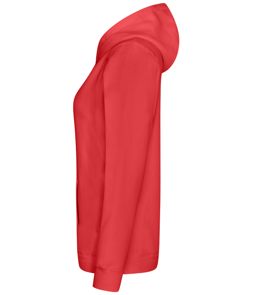 Fluently Ironic Design - Premium women's hoodie_RED_left