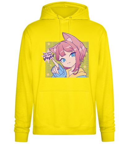 Just Been Booped Design - Premium Essential Unisex Hoodie_YELLOW_front