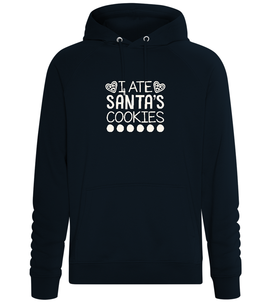 Santa's Cookies Design - Comfort unisex hoodie_BLACK_front