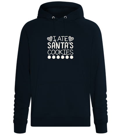 Santa's Cookies Design - Comfort unisex hoodie_BLACK_front