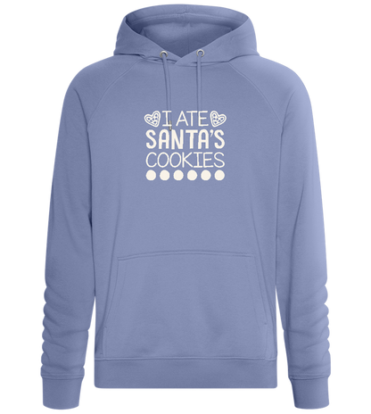 Santa's Cookies Design - Comfort unisex hoodie_BLUE_front