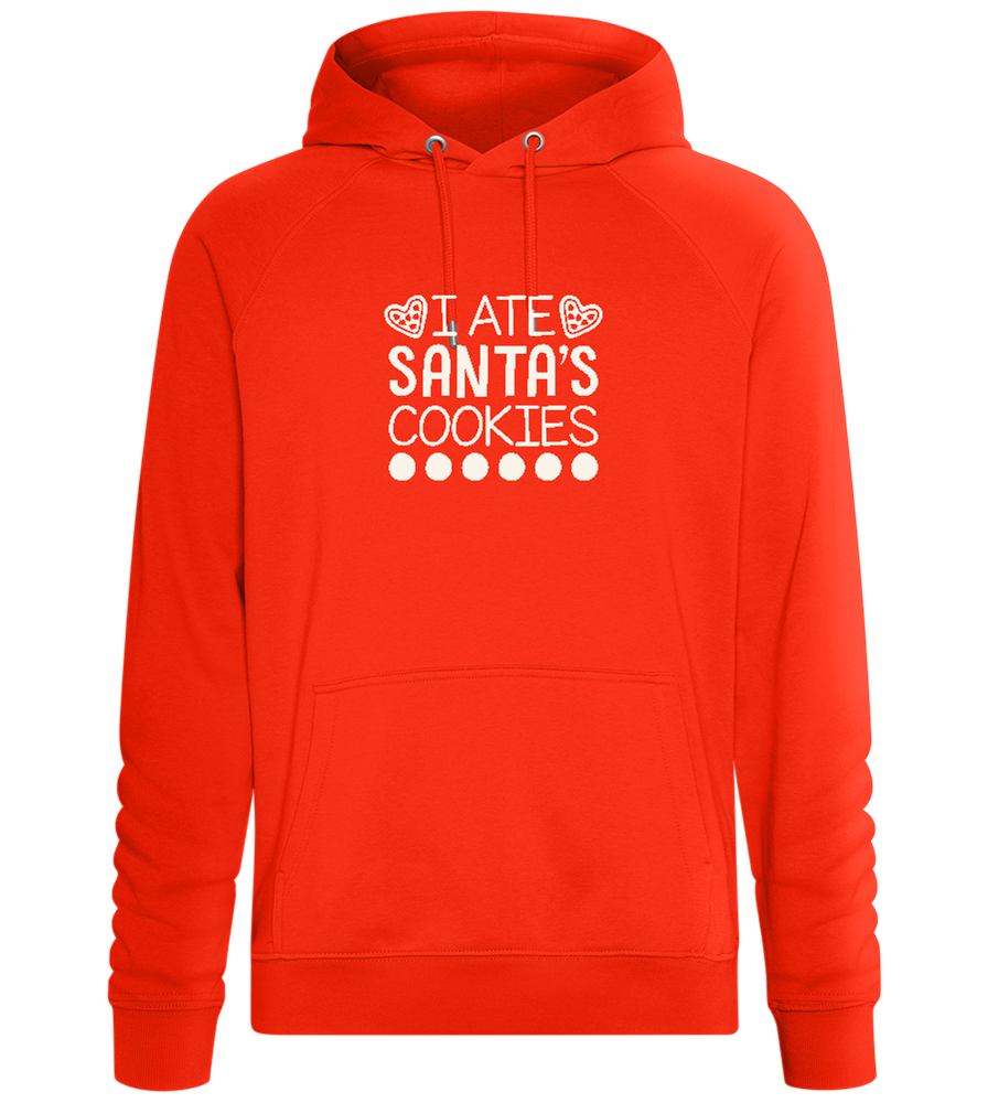 Santa's Cookies Design - Comfort unisex hoodie_BURNT ORANGE_front