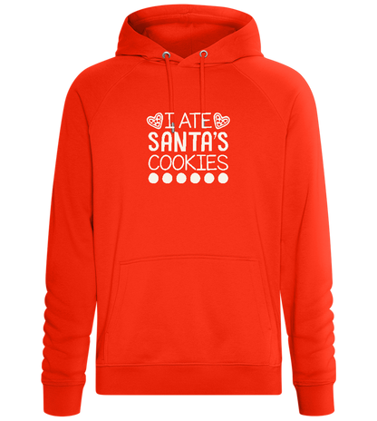 Santa's Cookies Design - Comfort unisex hoodie_BURNT ORANGE_front