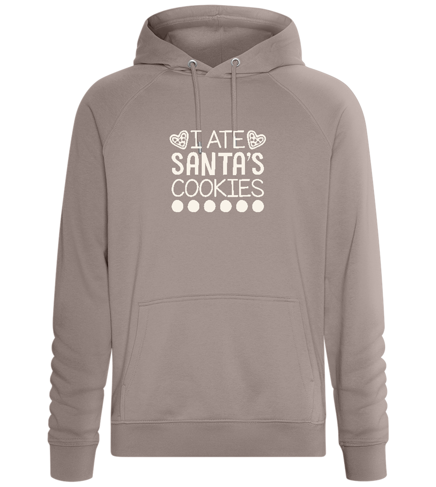 Santa's Cookies Design - Comfort unisex hoodie_CHARCOAL CHIN_front