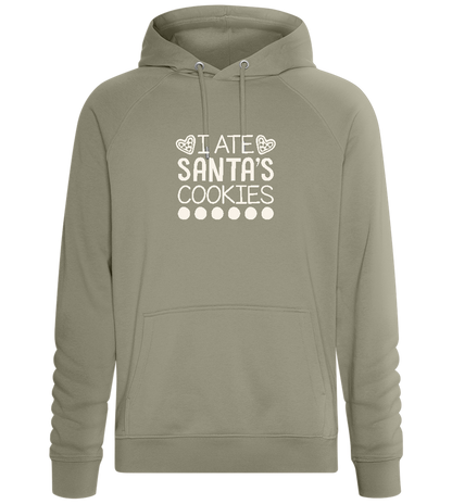 Santa's Cookies Design - Comfort unisex hoodie_KHAKI_front