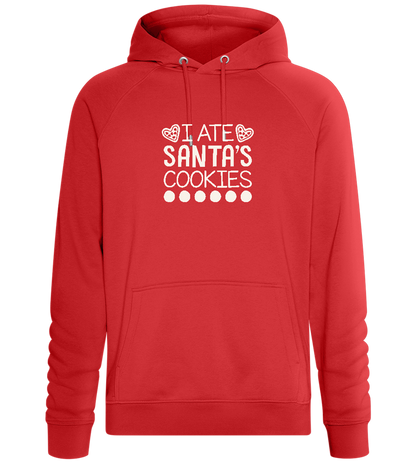 Santa's Cookies Design - Comfort unisex hoodie_RED_front