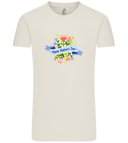 Mother's Day Flowers Design - Comfort Unisex T-Shirt_ECRU_front