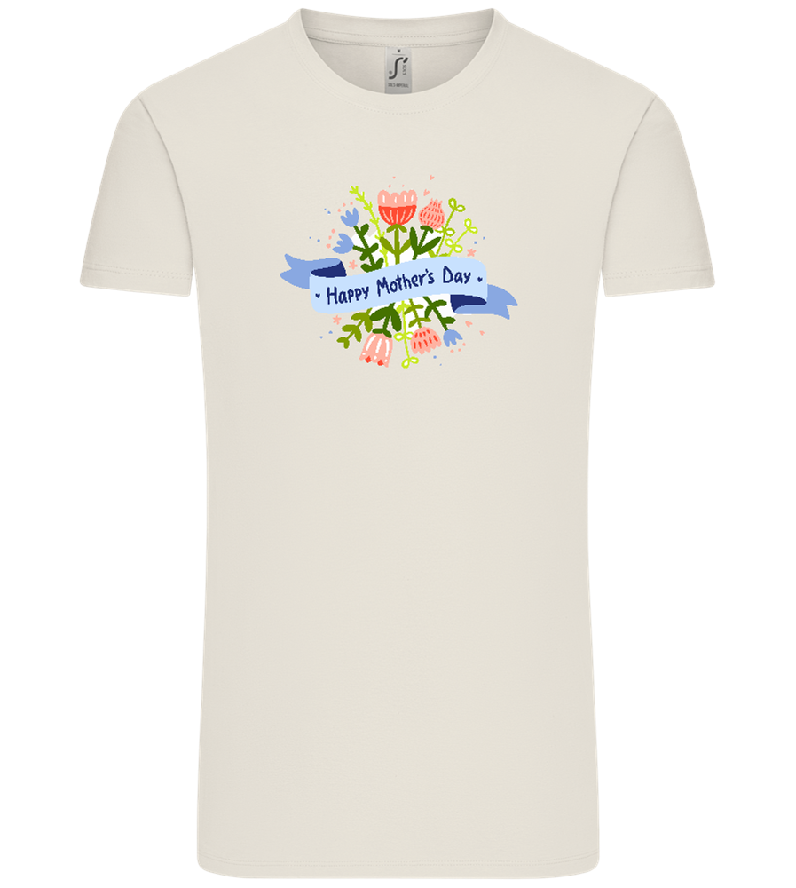 Mother's Day Flowers Design - Comfort Unisex T-Shirt_ECRU_front