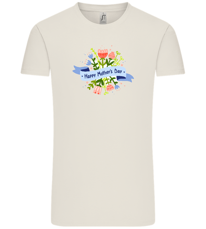 Mother's Day Flowers Design - Comfort Unisex T-Shirt_ECRU_front