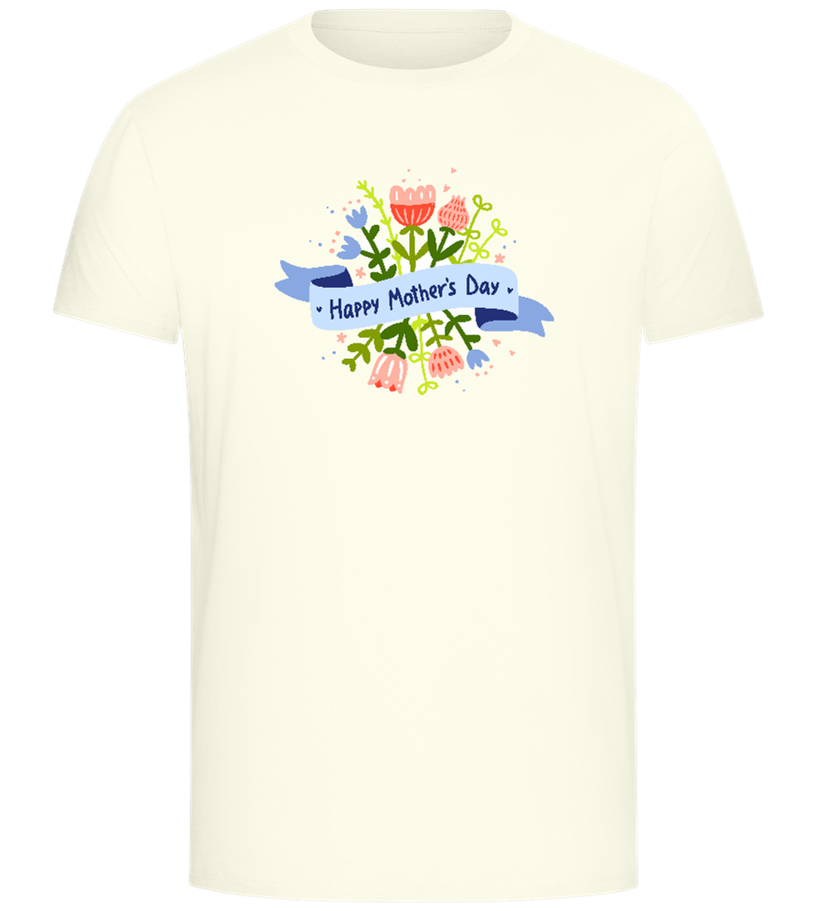 Mother's Day Flowers Design - Comfort Unisex T-Shirt_ECRU_front