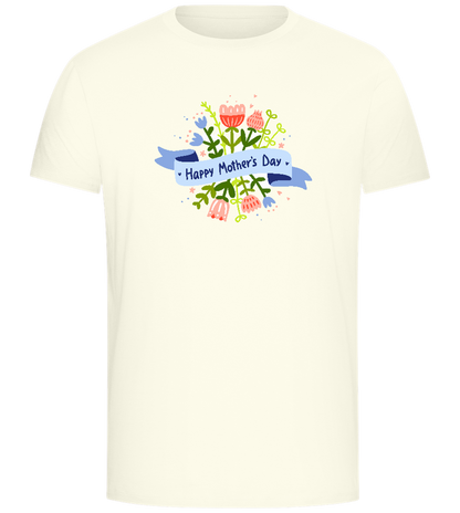 Mother's Day Flowers Design - Comfort Unisex T-Shirt_ECRU_front