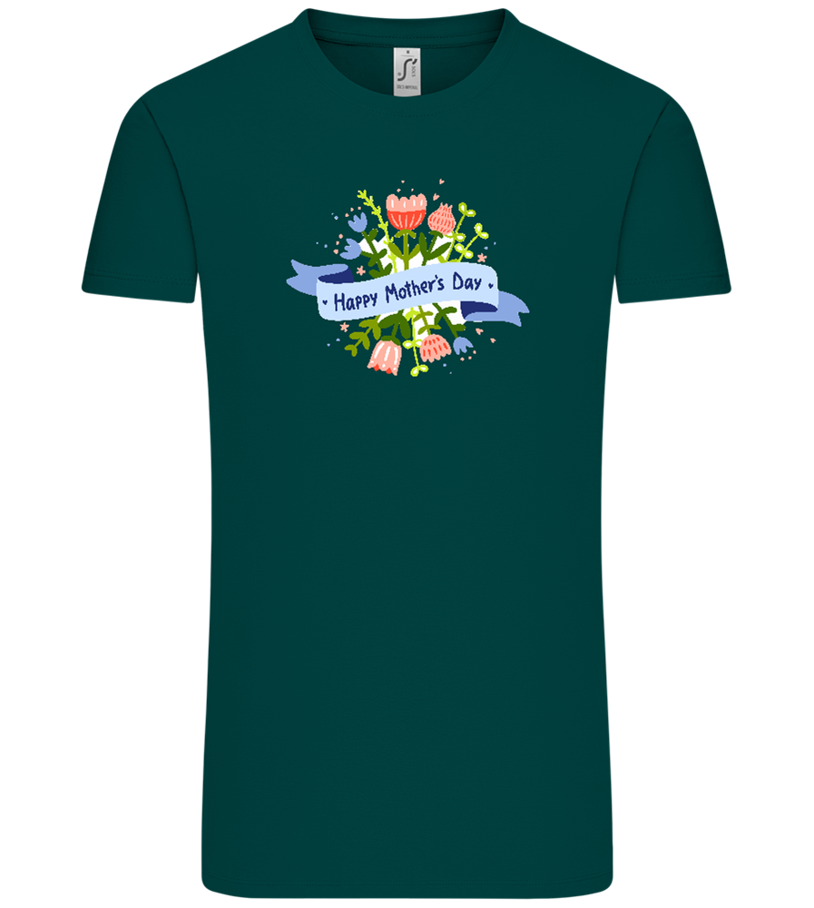 Mother's Day Flowers Design - Comfort Unisex T-Shirt_GREEN EMPIRE_front