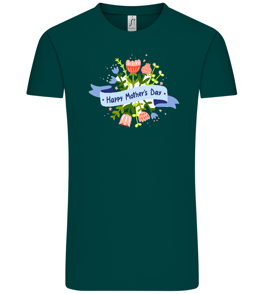 Mother's Day Flowers Design - Comfort Unisex T-Shirt_GREEN EMPIRE_front