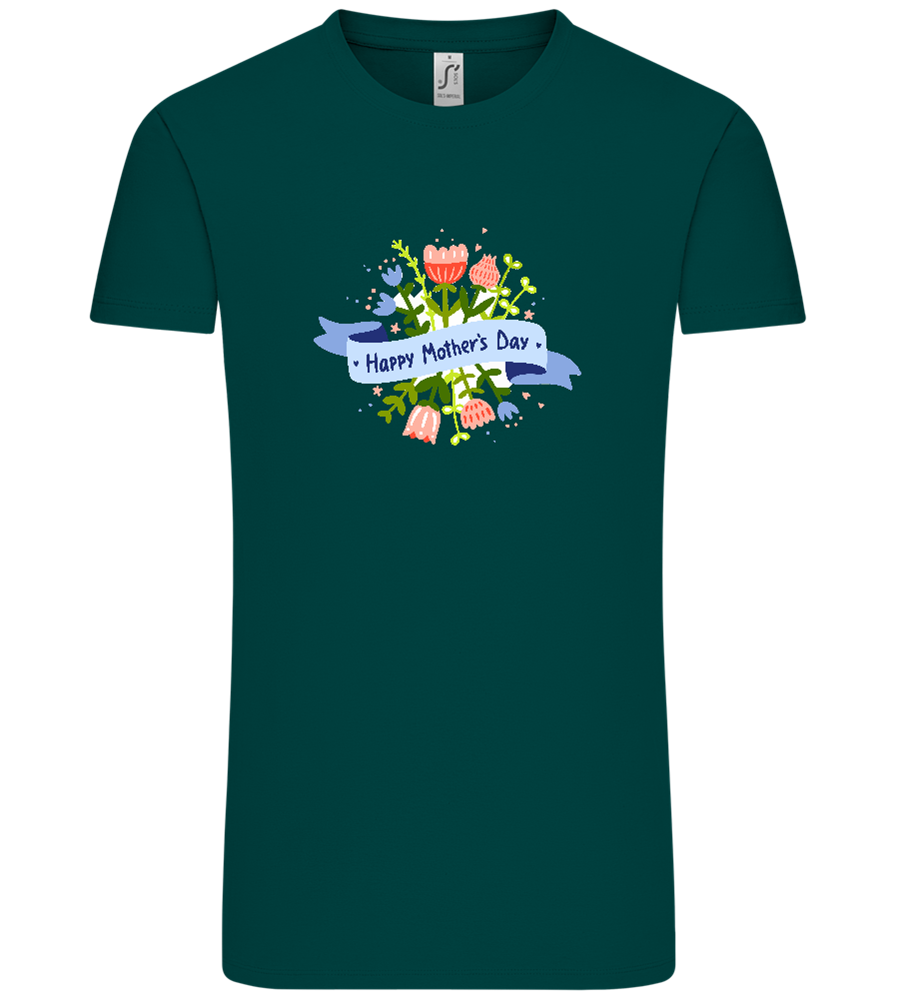 Mother's Day Flowers Design - Comfort Unisex T-Shirt_GREEN EMPIRE_front
