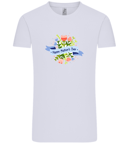 Mother's Day Flowers Design - Comfort Unisex T-Shirt_LILAK_front