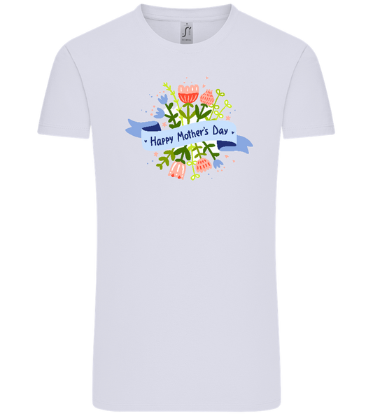 Mother's Day Flowers Design - Comfort Unisex T-Shirt_LILAK_front