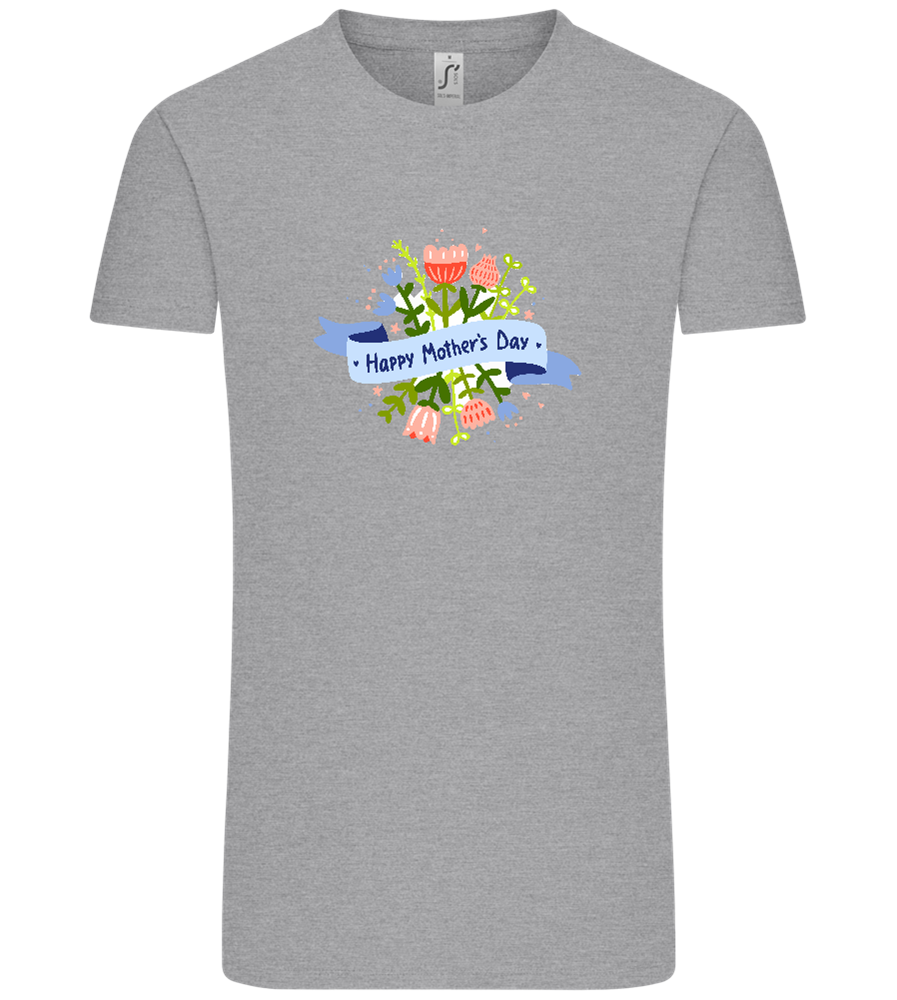 Mother's Day Flowers Design - Comfort Unisex T-Shirt_ORION GREY_front
