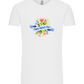 Mother's Day Flowers Design - Comfort Unisex T-Shirt_WHITE_front